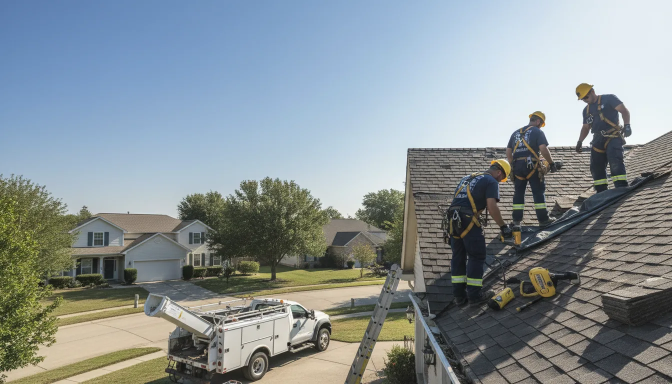 Hail Damage Roof Repair in Catasauqua, PA